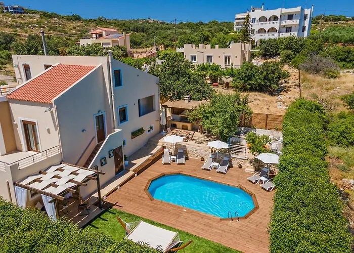 Вилла Ellovos With Private Pool Ретимно